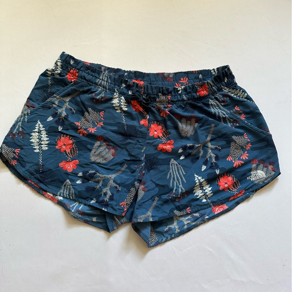 The North Face patterned shorts
